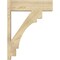 Ekena Millwork Merced Block Rough Sawn Outlooker, Douglas Fir, 8"W x 26"D x 34"H OUT08X26X34MRC05RDF - alternate 2